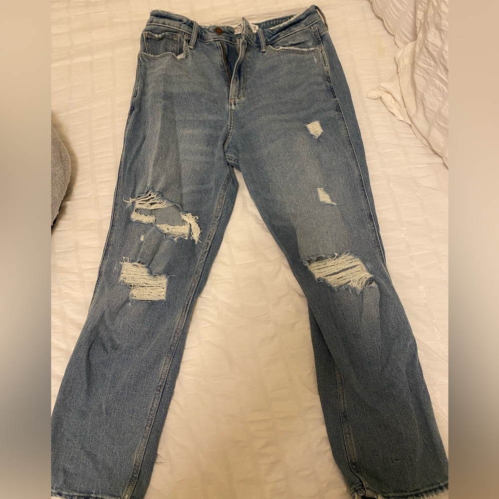 Hollister curvy high rise jeans